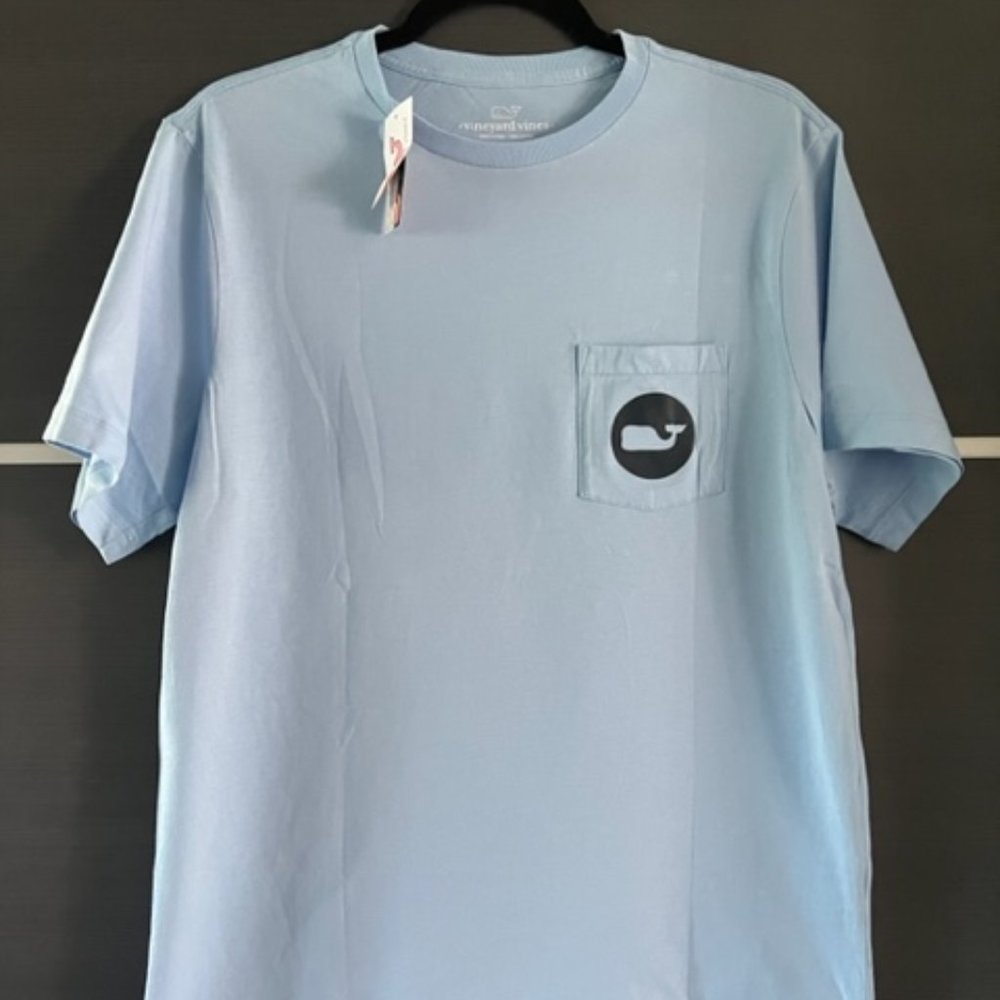 NEW Mens Vineyard Vines Graphic T Shirt Jake Blue Short Sleeve